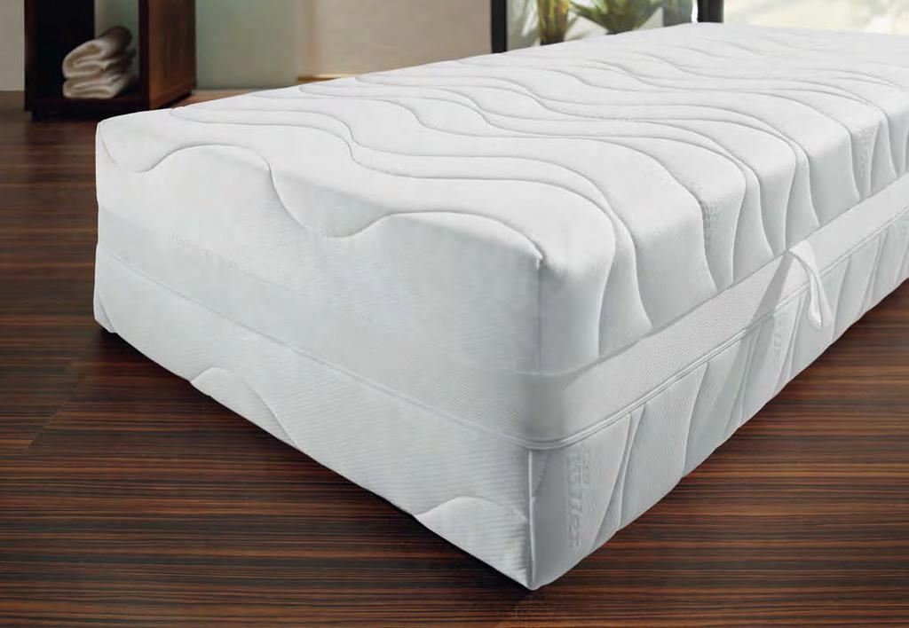 Mattresses Box spring mattress LUXUS, from 429 00 1 40 cm 886 springs at 100x200 cm Lying comfort like on a box spring bed High-quality, double pocket springing Removable cover Box spring mattress