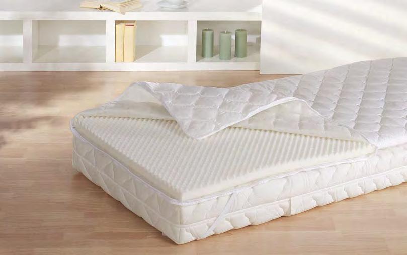 Mattresses Topper BASIC DREAM, from 32 99 1 Filling: 100% polyester hollow fiber Height 1 cm Topper BASIC DREAM Easy to care for, hygienic and inexpensive, an optimal alternative to conventional