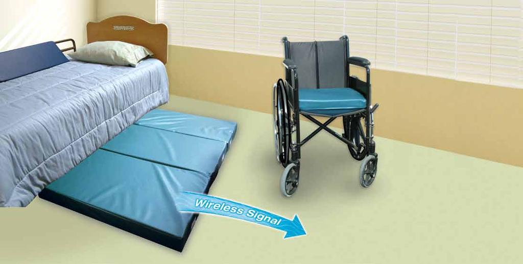 cushions enhance wheelchair comfort TL-2100GR1 CordLess Monitor Patented Technology Optional Alert Tone