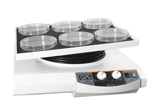 Platform Shakers wave Incubator 1000 Nothing beats a three-dimensional motion: For best mixing results of viscous media such as gels for electrophoresis, you can also choose the tilt angle that works
