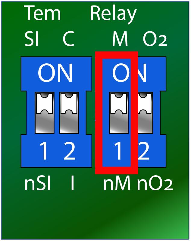 Switch 3 on 2nd DIP switch set Determines whether the audible alarm remains operational after levels have dropped. In memory mode, the alarm remains and will need to be manually reset.