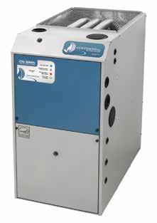 C96 Series Two-Stage The C96 Series features a two-stage gas valve and fixed or variable speed energy efficient ECM (Electronically Commutated Motor) blower motor.