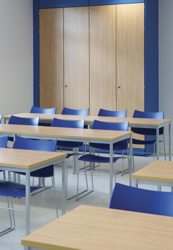 TABLES Universally popular classroom tables in a range of