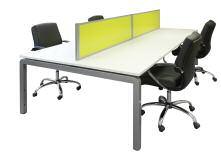 Totally adaptable and expandable for length, with plenty of desk depth options too, with cable management providing for