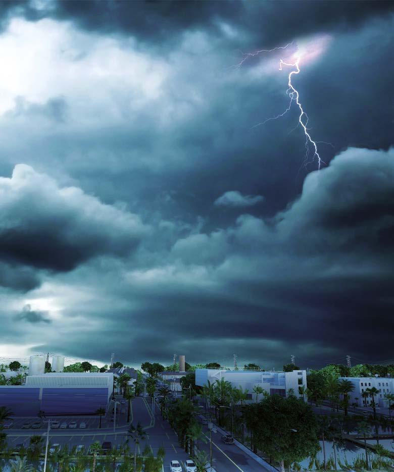 The standard distinguishes four phases in the evolution of a thunderstorm and classifies detectors based on the phases of the storm and the types of discharges that they can measure.