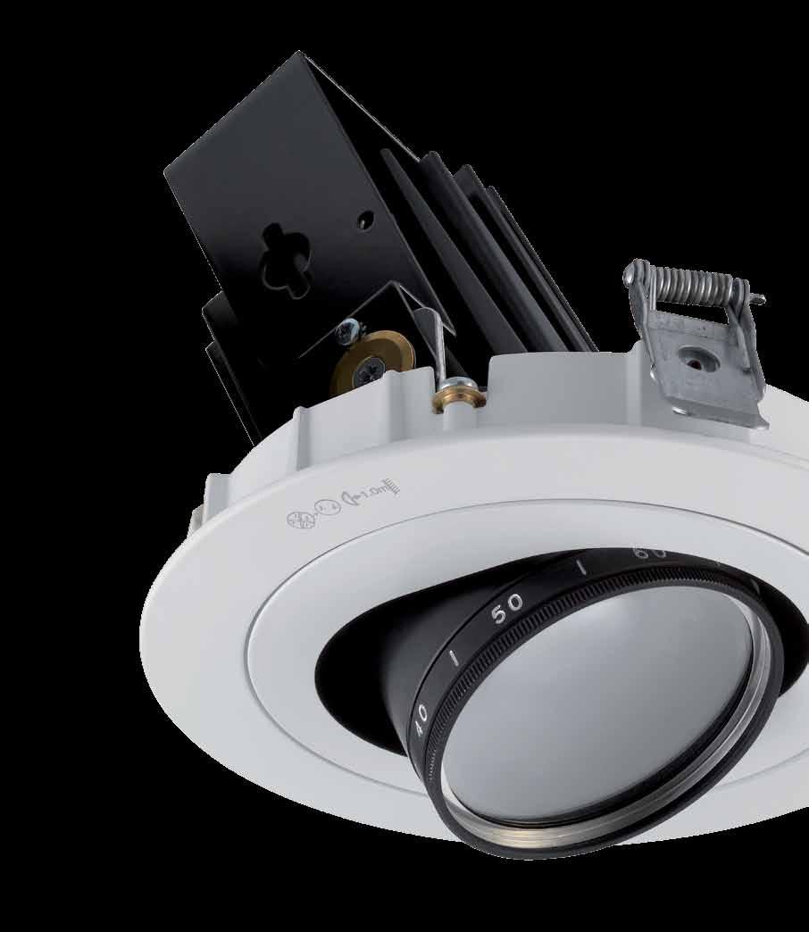 BRA LED The BRA LED recessed spotlight introduces a new lighting dimension to retail and