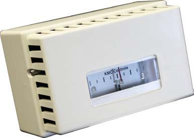 White Paper The thermostat is typically used with KMC CEP/CSP-4000 and CSP-5000 series of electronic pressure-independent VAV controllers, MEP-4002 proportional electronic actuators in