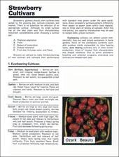 33 Fruits Units... U5027 Growing Strawberries, 28p Price: $3.25 U5027(Supp) Strawberry Cultivars, 8p (color) Price: $1.75 DVD.