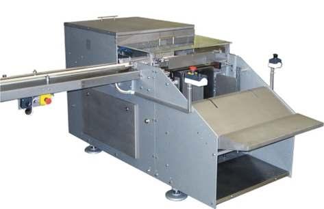 SK1 Semi Automatic Collation & Cartoning Machine SK1 is fed trough the conveyor of the PA1 wrapping machine.