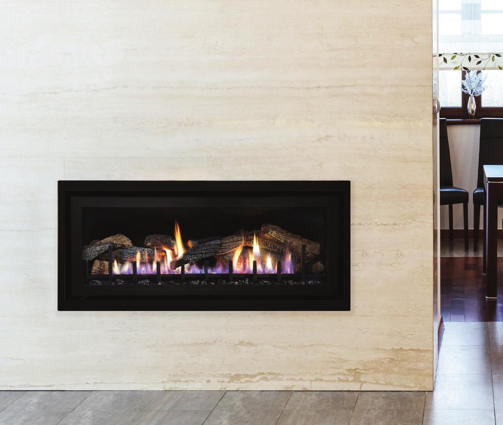 CTL-58 Traditional Linear Fireplace The CTL-58 linear fireplace works across a broad spectrum of home décor, taking a traditional woodburning log
