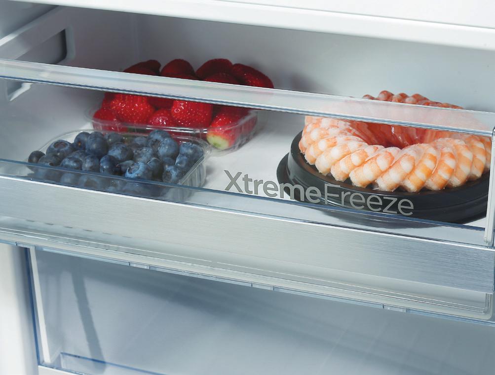 for storing fresh or marinated meat, fish and seafood.