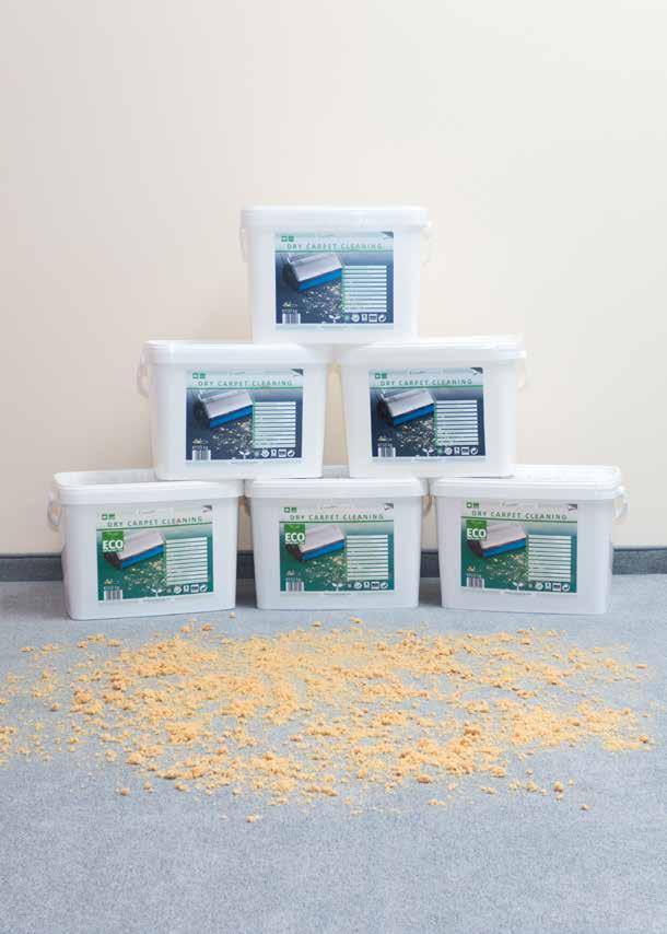 pail CARPET DRY COMPOUND ECO soft, organic and natural compound for carpet C 1150 ECO 1 x 10