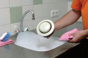 place. 4. Clean the valve with a soft brush, vacuum cleaner or soapy water. 5.