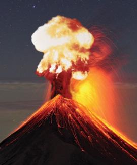 Volcanoes 30  Shake Rattle & Roll - Knitting -