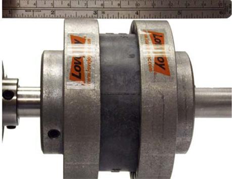 Jacketed Firebox Heaters Circulating Pump Motor 2. Lay a straight edge across the top of the flanges and note the space between the straight edge and the second flange.