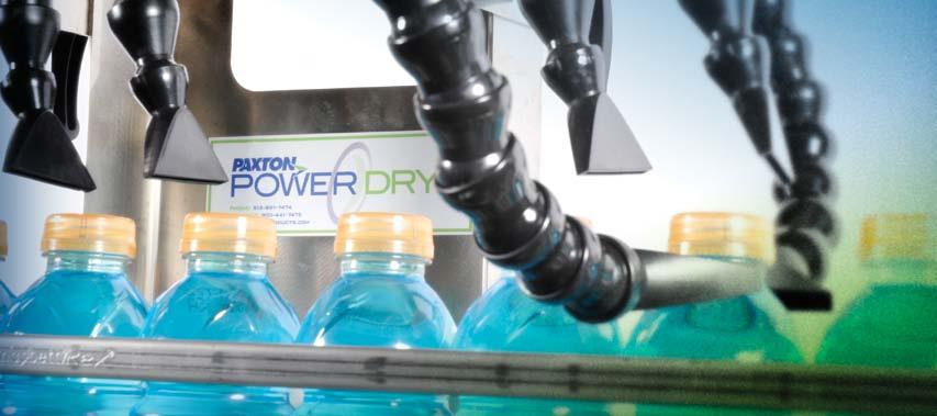 PowerDry System Originally designed for date coding applications, the patented PowerDry System sets the standard for a complete drying & blow off Air System that can be used for drying and blow off