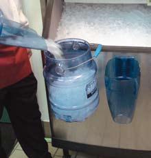 Original & Shorty Saf-T-Ice Totes are dedicated ice containers that make transporting ice safely easy.
