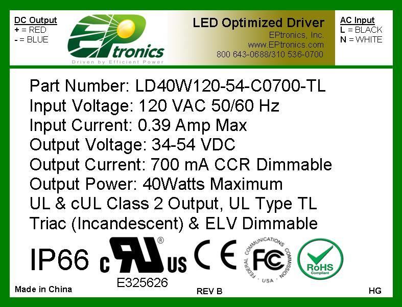40W LED Optimized Drivers Typical Dimming Curve: 110.00% 100.00% 90.00% 80.00% 70.00% %Iout 60.00% 50.00% 40.00% 30.00% 20.00% 10.00% 0.00% % vs.