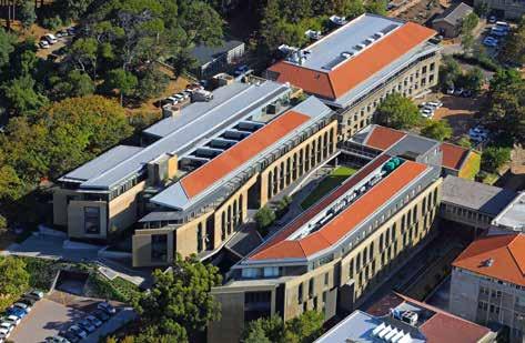 ENGINEERING BUILDING UNIVERSITY OF CAPE TOWN An innovative architectural design solution by SAOTA delivers a contemporary complex facility in an environment which is steeped in both history and