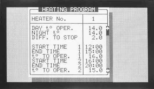 Figure 8: Heating Program screenshot part 1 Figure 9: Heating Program screenshot part 2 1.4 Screen The thermal screen is an integral part of your greenhouse's climate control.