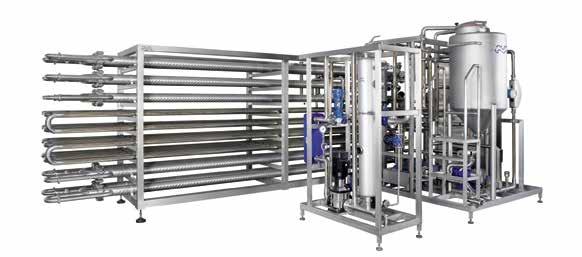 ViscoLine tubular heat exchanger The Alfa Laval ViscoLine range is a series of highly efficient tubular heat exchangers designed for gentle handling of low to high viscosity products, or products
