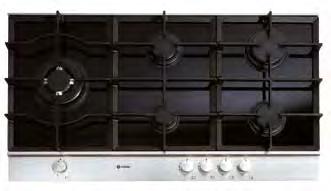 gas-on-glass hobs Sense C769G C742G Gas-on-glass hob Gas-on-glass hob W 900mm W 590mm Black tempered glass with stainless steel front trim Flame safety device