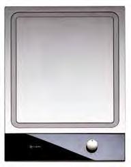 C995 C996i Tepan Hob Induction modular hob W 380mm W 380mm Stainless steel with black glass control panel 9 Level power display Automatic stop and temperature limiter Residual heat