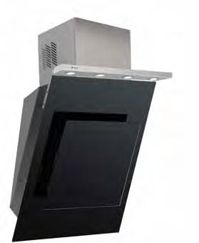 hoods Astro AS610BK Astro AS910BK Wall chimney hood Wall chimney hood W 600mm W 900mm Black glass and stainless steel Touch controls 3 Speeds 4 x 1.