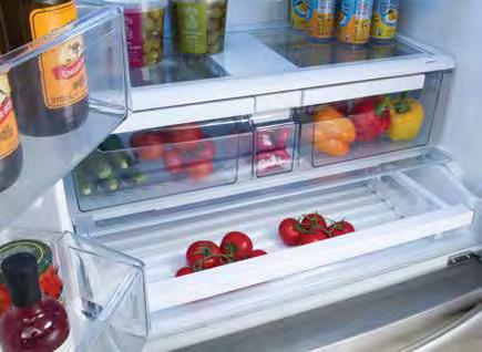 Capacity is key If you have a big family and like fresh fruit and veg, keeping your fridge stocked up can be difficult without shopping every day.
