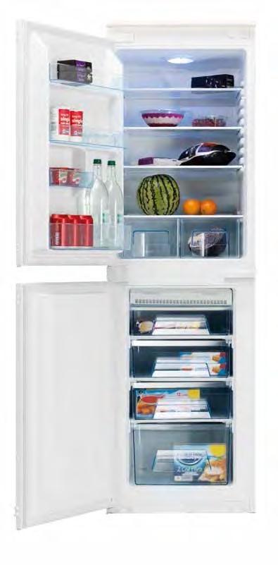 refrigeration frost-free 50/50 fridge freezer Ri557 50/50 Fridge freezer Frost-free H 1773mm General features Energy class A+ Noise level 39dB(A) Mechanically controlled 100% CFC / HFC free Energy