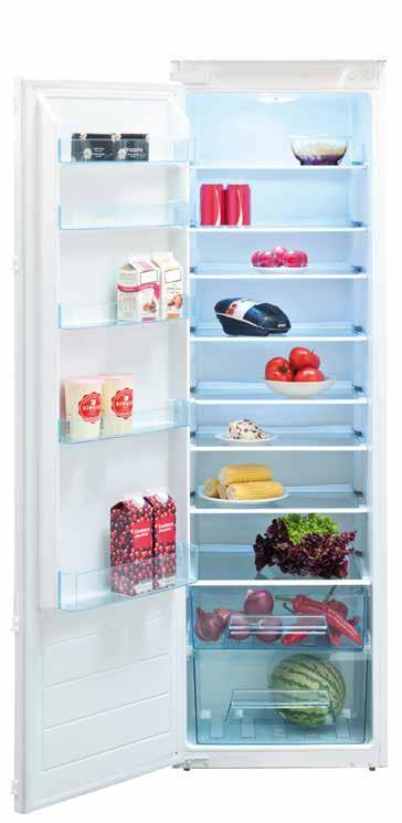 177cm in-column larder fridge RiL178 In-column larder fridge H 1773mm General features Energy class A+ Noise level 39dB(A) Mechanically controlled 100% CFC / HFC free Energy consumption 142kWh/y