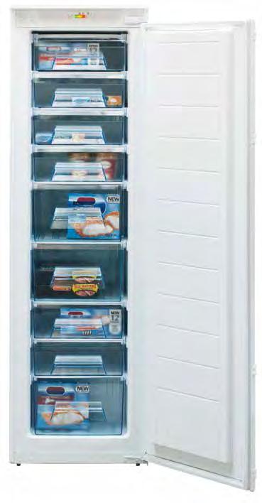 refrigeration 177cm in-column freezer RiF178 In-column freezer H 1773mm General features Energy class A+ Noise level 39dB(A) Mechanically controlled 100% CFC / HFC free Temperature alarm Energy