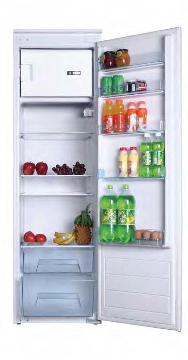 177cm in-column fridge with ice box RiR178 In-column larder fridge with ice box H 1773mm General features Energy class A+ Noise level 39dB(A) Mechanically controlled 100% CFC / HFC free Energy