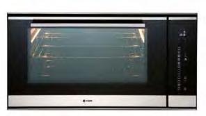 Sense C2900 Electric single oven Sense 48cm C2282 Electric single oven W 900mm Oven features Energy class A 14 Functions: lights conventional heat top heat base heat eco grill full grill turbo grill