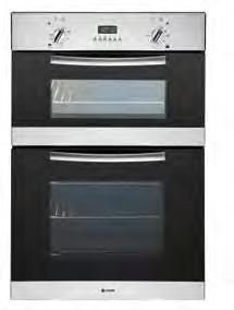 C3244 C3242 Electric double oven Electric double oven Top oven features Energy class 4 Functions: light base heat conventional heat full grill 40 Litre capacity A Bottom oven features Energy class
