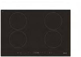 C862i C871i Ribbon induction hob Induction hob W 770mm W 930mm Black frameless 9 Level digital power display for each zone Booster on each zone Slider touch controls 99 minute minder Child safety