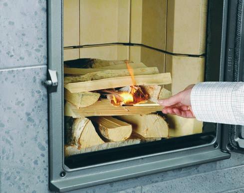 4. 5. 6. During bakeoven firing, combustion air is channeled through the air intake vents in the bakeoven door.