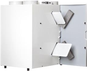 Technical Data Ventilation capacity at 150 Pa (m 3 /h) System sound emission db(a) Rated power at 70% of the max appliance