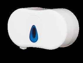 perforated and non-perforated paper Easy restocking SPECIFICATIONS: MODULAR TOILET ROLL JUMBO DISPENSER SUITABILITY ROLL DIMENSIONS AND WEIGHT Perforated or non-perforated jumbo rolls with a maximum