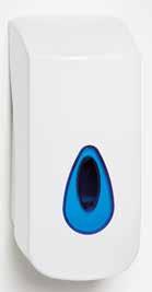 SOAP AND PAPER DISPENSERS 9 MINI MODULAR SOAP DISPENSER 400ML AVAILABLE AS: Modular 0.4L refillable liquid dispenser Modular 0.4L refillable spray dispenser Modular 0.