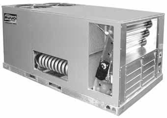 tubing. 0 Each unit comes standard with filter dryer. The condenser fan motor ( 2 ) can easily be accessed and maintained through the blower compartment.