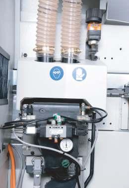 Pre-milling Unit Pre-milling unit equipped with 2 timed intervention motors, it guarantees a perfect finish.