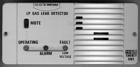 If there is no more detectable LP gas, the alarm will stay off. If the detector still senses the LP gas by the end of the 60 second mute mode, the alarm will sound again.