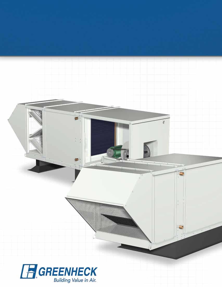 Modular Supply Make-Up Air Unit Model MSX Flexible Design Factory Assembled Heating Options