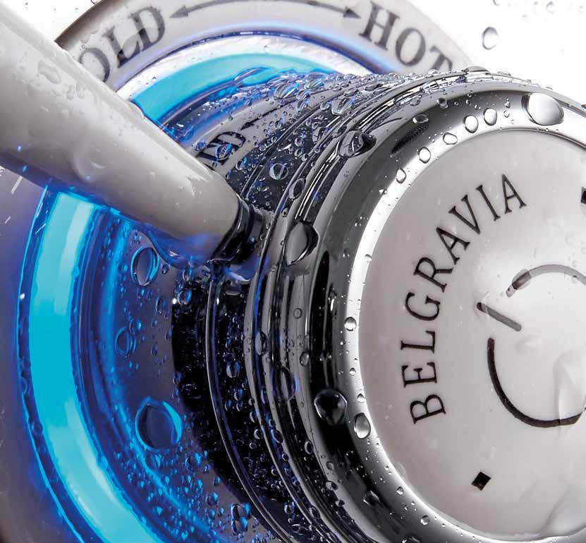 BELGRAVIA LEVER BELGRAVIA LEVER The ceramic-finished Belgravia Lever adds a touch of luxury to any bathroom. Complete the look with a Crosswater traditional shower kit.