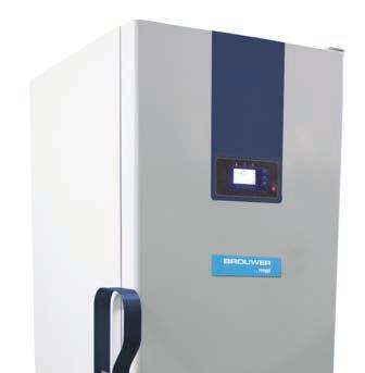 double door seal (heated) The slim VIP insulated Brouwer easily fits through every standard lab door Taking real care for the environment Safety for your samples is most