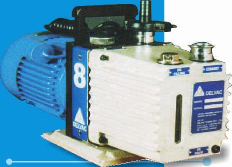 Special Features: Built-in anti-suck-back mechanism Built-in gas ballast valve High vapour handling capacity Easy Maintenance: Low oil consumption Silent operation Compact and sturdy The advanced