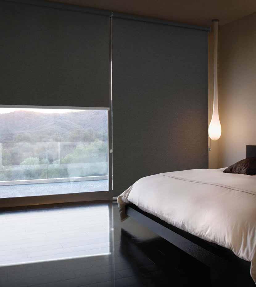 Fabric Collection LUXAFLEX Roller Blinds Innovative LUXAFLEX Flexi Glide Roller Blinds are a stylish alternative and one of the most functional ways of managing heat and light.