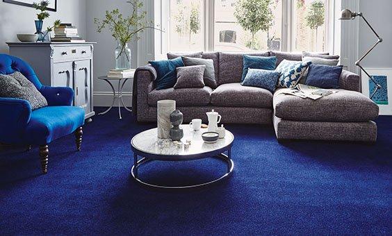 Deep pile Deep pile carpets are thick, soft underfoot and