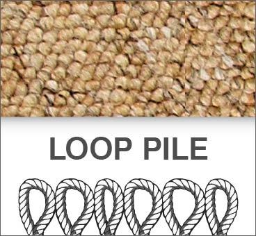 Loop pile carpets Loop pile carpets are the perfect combination of cosy and practical. Soft underfoot, choose from level loop or multi-level loop for more texture.